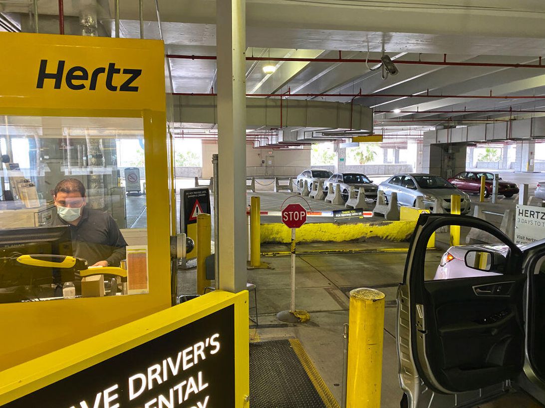 Hertz car rental during coronavirus