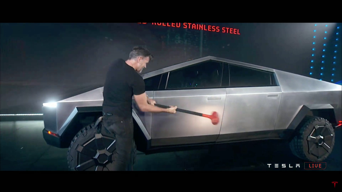 Cybertruck body panels
