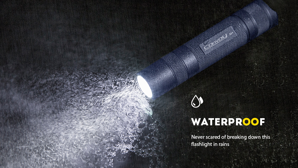 Convoy S2+ Black Tactical Flashlights Sale, Price & Reviews | Gearbest