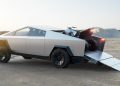 Tesla Cybertruck with the ATV
