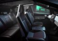 Tesla Cybertruck interior pics