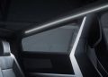 Tesla Cybertruck back seat