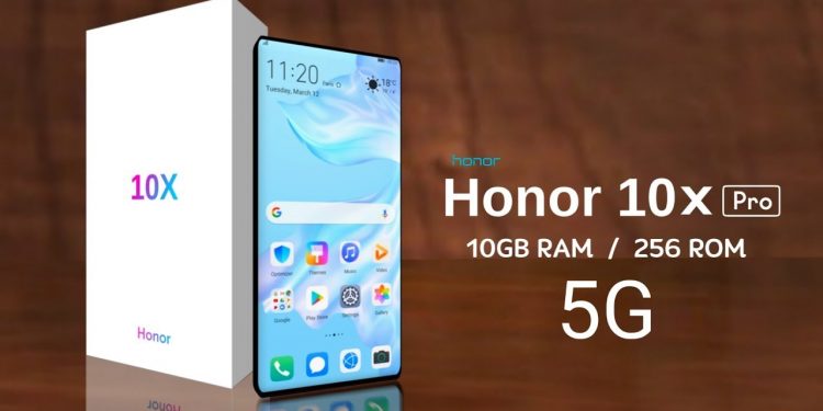 A fake render of the Honor 10X