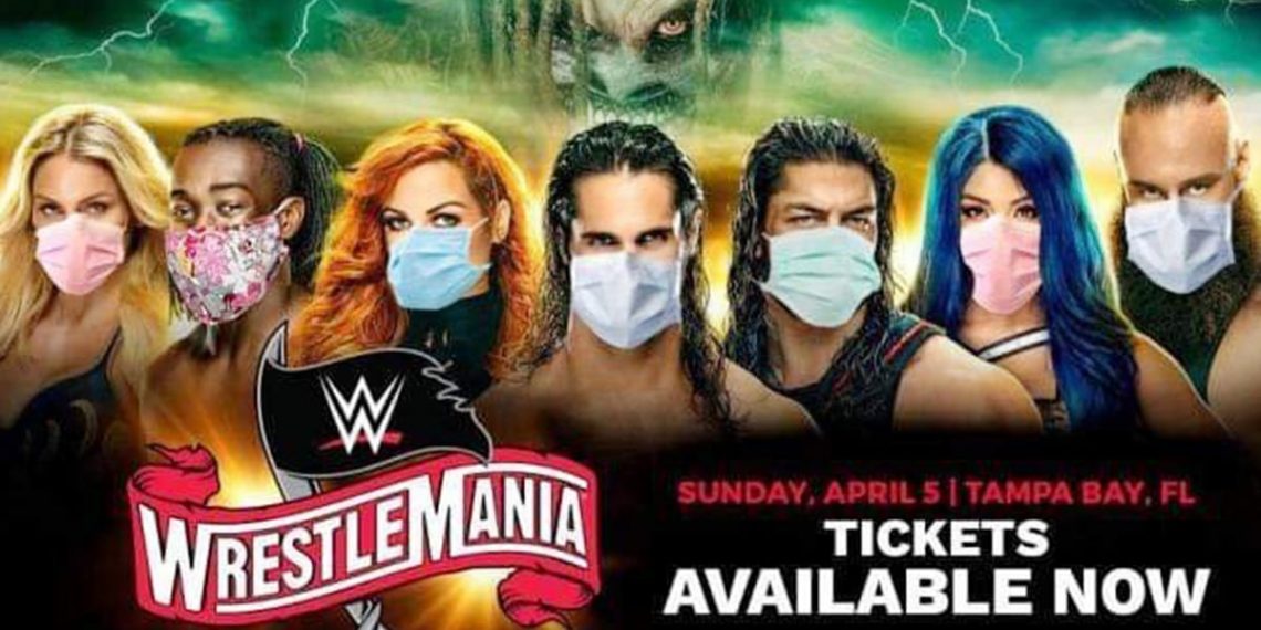 WrestleMania 36 is here. How to watch it at home