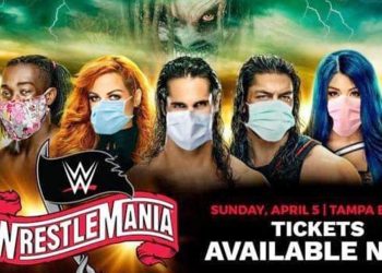 WrestleMania 36 is here. How to watch it at home