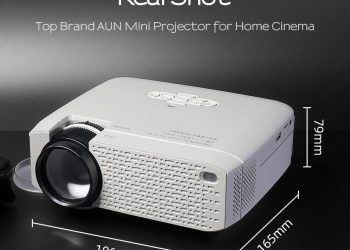 AUN D40W Mini projector deal