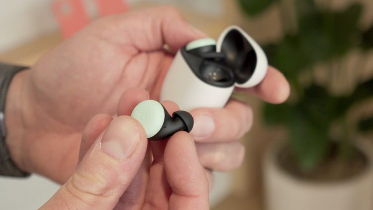 Pixel Buds 2 has touch sensitive back