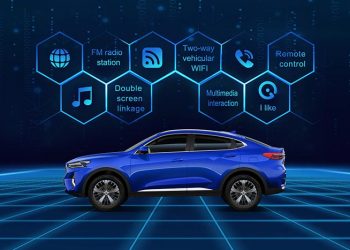 Huawei 5G smart car