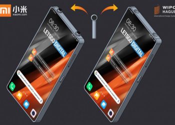 Xiaomi smartphone with wireless earbphones