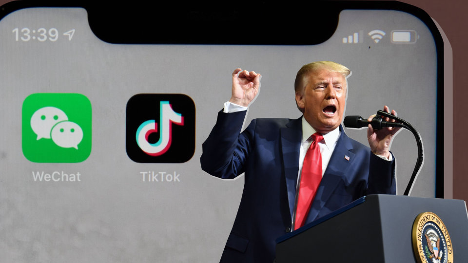 TikTok and WeChat banned in US
